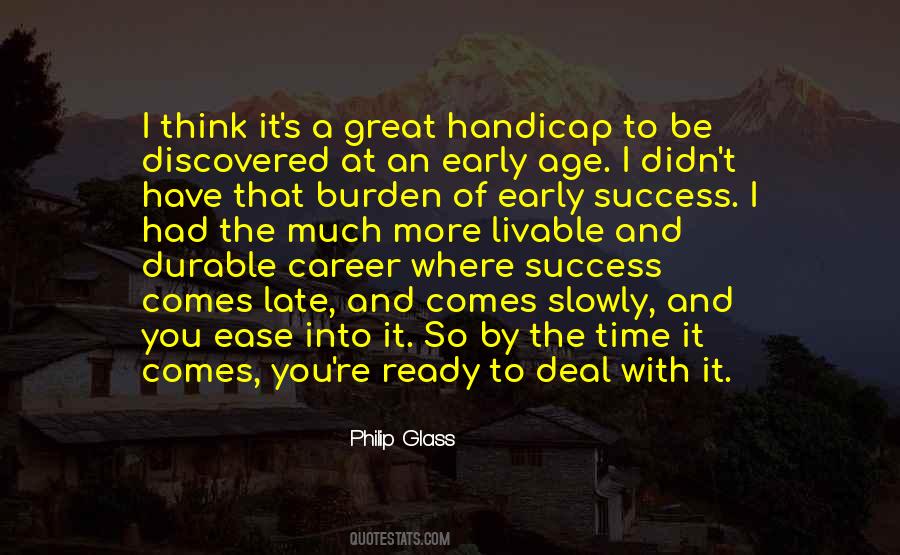 Quotes About Age And Success #1605228