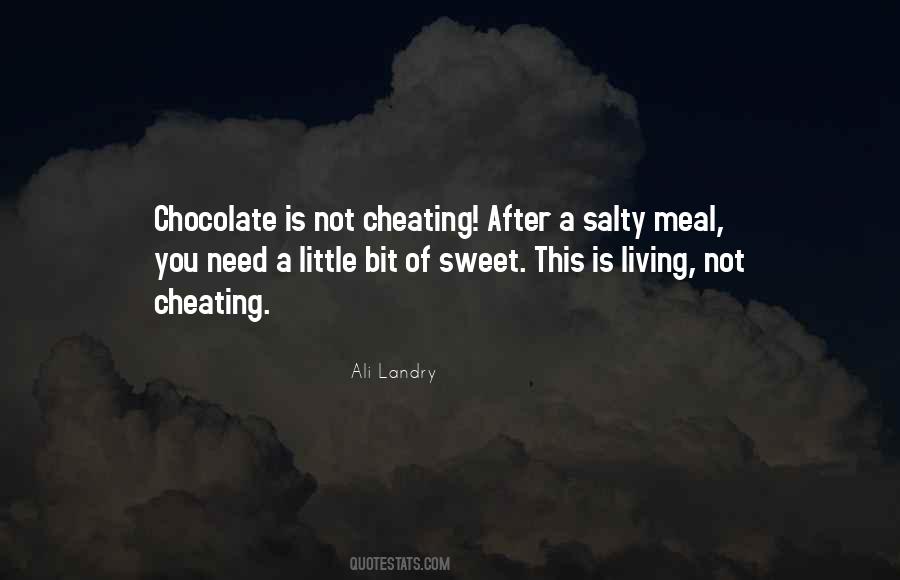 Sweet As Chocolate Quotes #962111