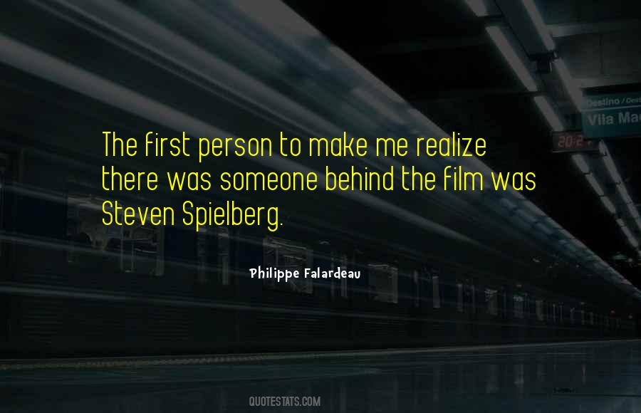 Quotes About Steven Spielberg #189672