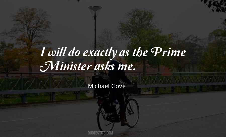 Quotes About Michael Gove #227907