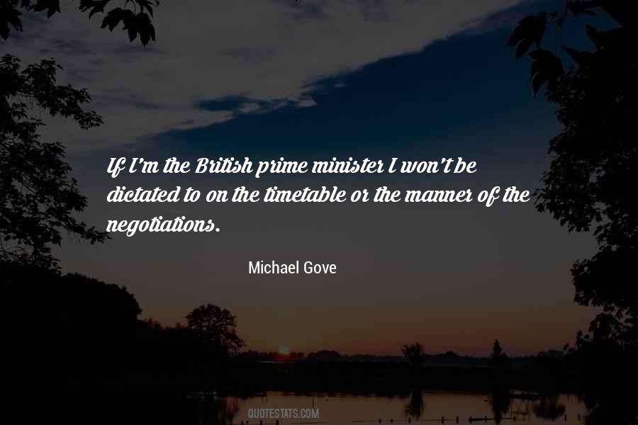 Quotes About Michael Gove #959695