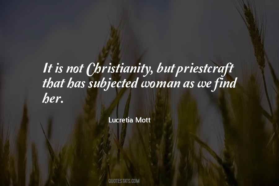 Quotes About Lucretia Mott #1565126