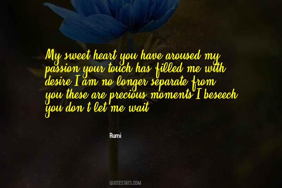 Sweet I Will Wait For You Quotes #860141
