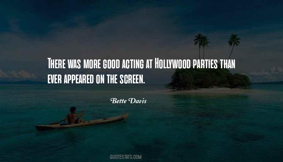 Quotes About Bette Davis #362228