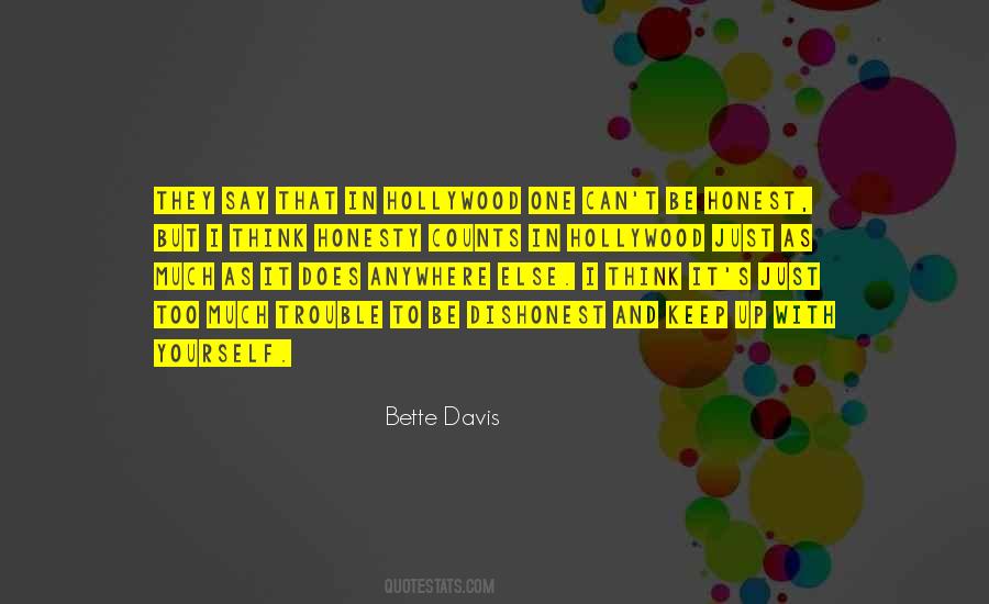 Quotes About Bette Davis #488743