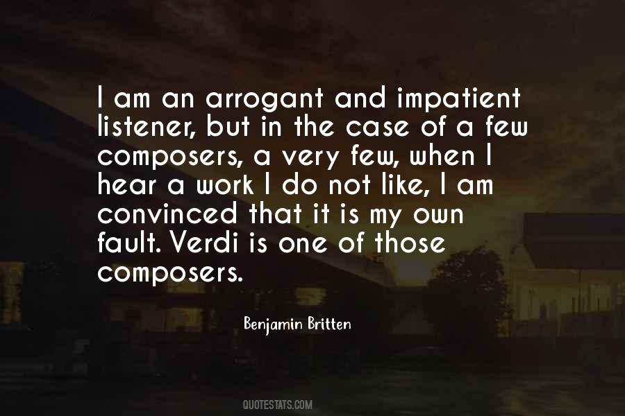 Quotes About Benjamin Britten #1714027