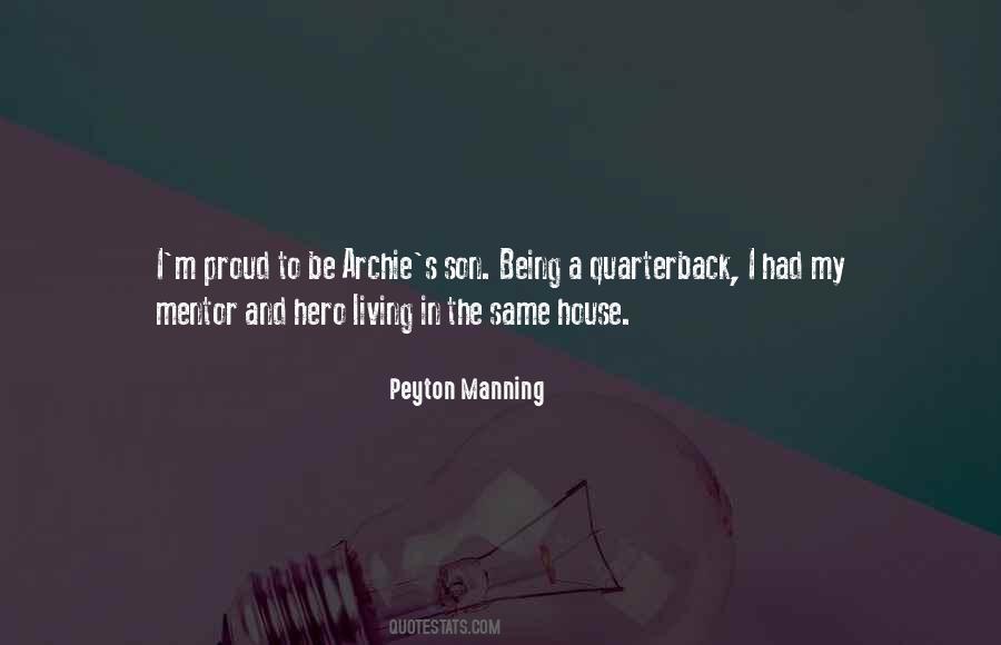 Quotes About Archie Manning #571028