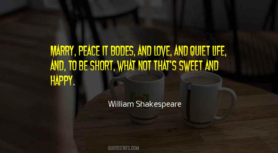 Sweet Peace Quotes #610313