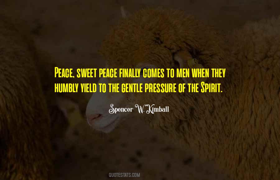 Sweet Peace Quotes #982847