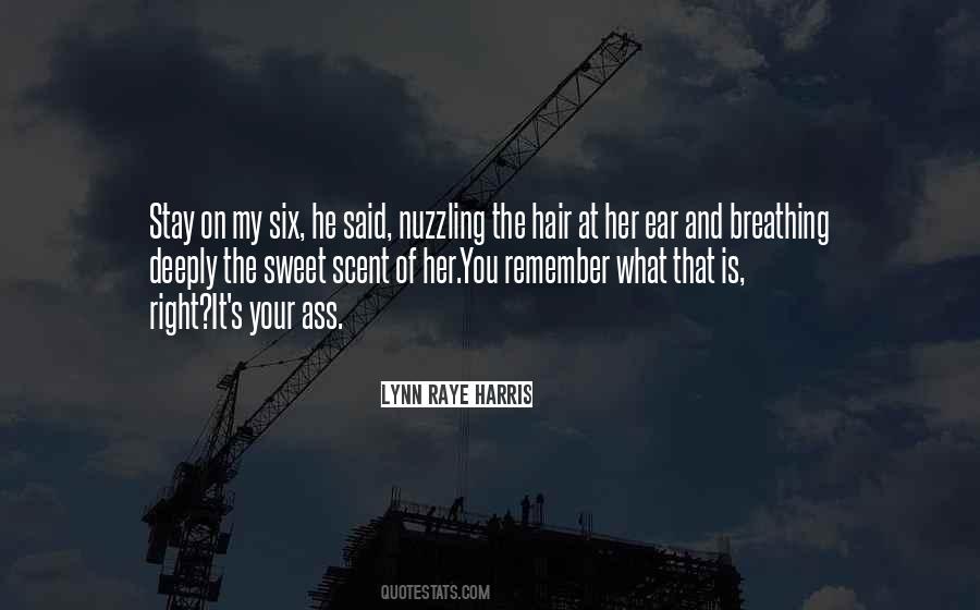 Sweet Scent Quotes #1348331