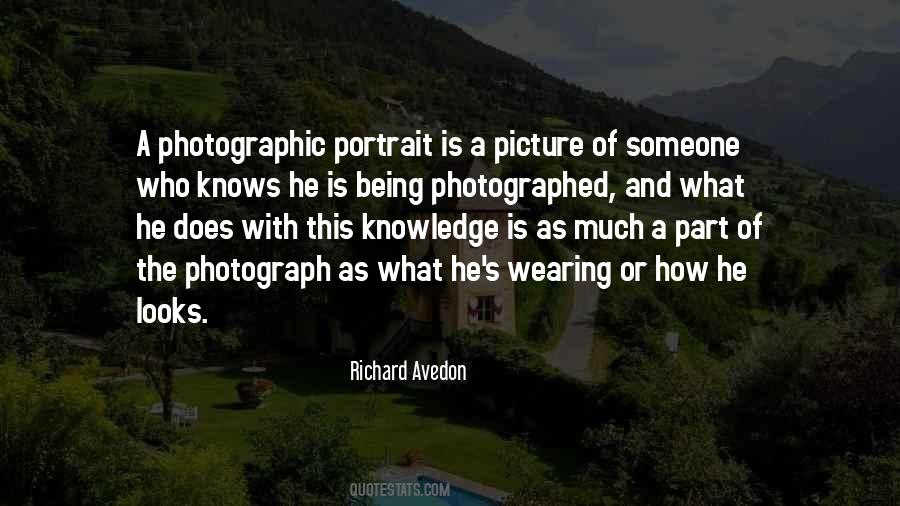 Quotes About Richard Avedon #1824122