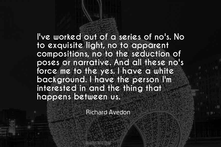 Quotes About Richard Avedon #272294