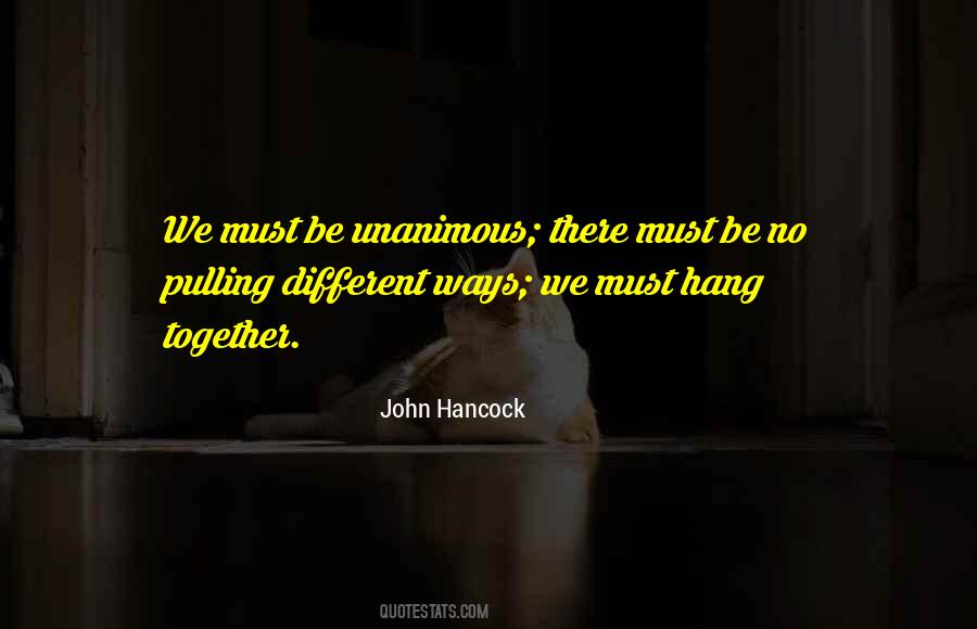 Quotes About John Hancock #1475482