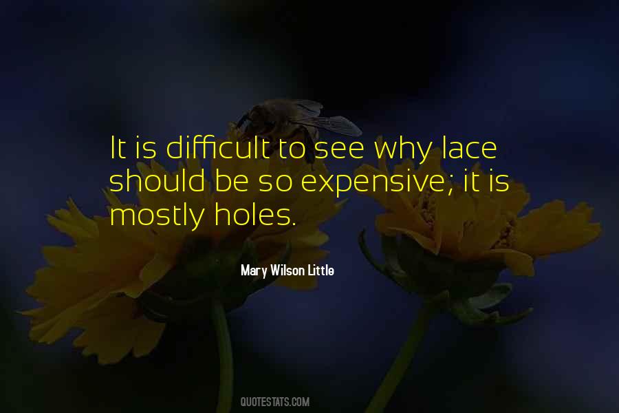 Quotes About Lace #1166025