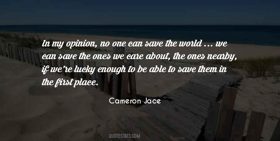 Quotes About Care #1877612