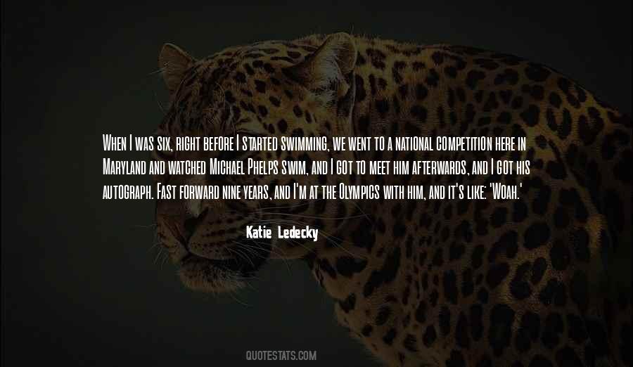 Swim Meet Quotes #574550