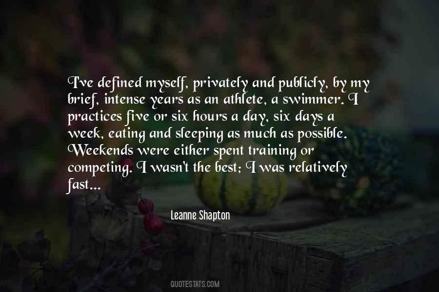 Swimmer Quotes #573450