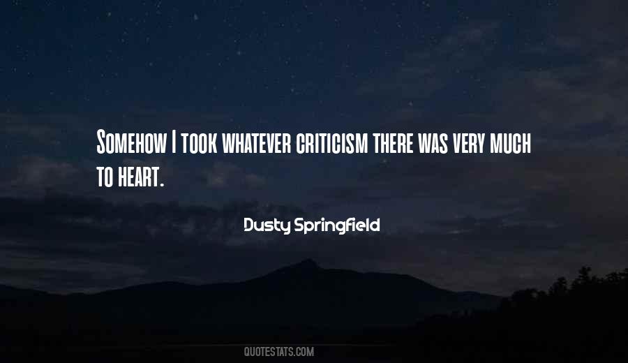 Quotes About Dusty Springfield #374351