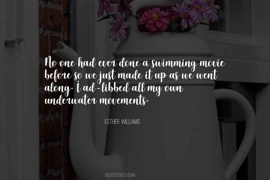 Swimming Movie Quotes #908758