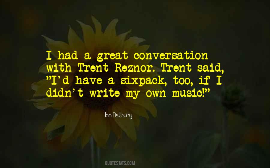 Quotes About Trent Reznor #1498825