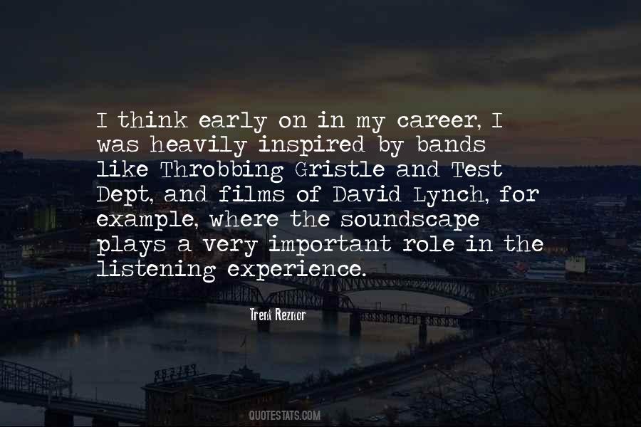 Quotes About Trent Reznor #429696