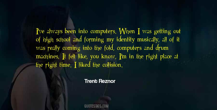 Quotes About Trent Reznor #436781