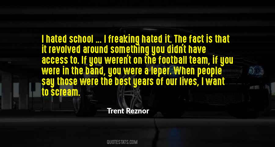 Quotes About Trent Reznor #549987