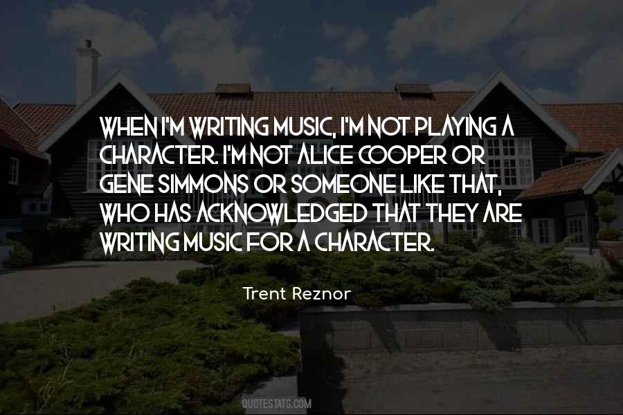 Quotes About Trent Reznor #775408