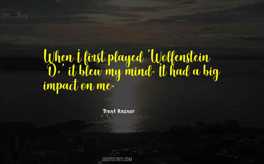 Quotes About Trent Reznor #810333