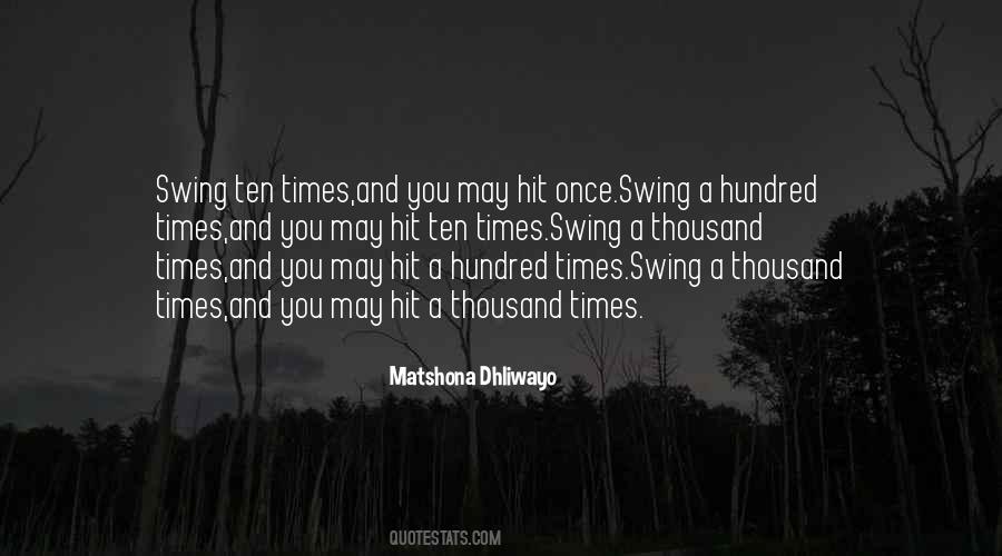 Swing Quotes #1143909