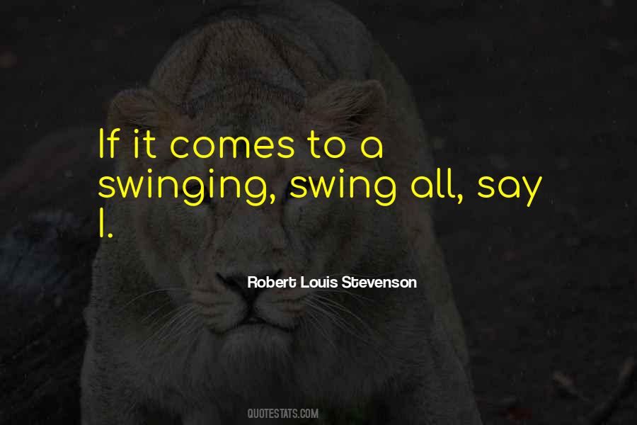 Swing Quotes #1341826