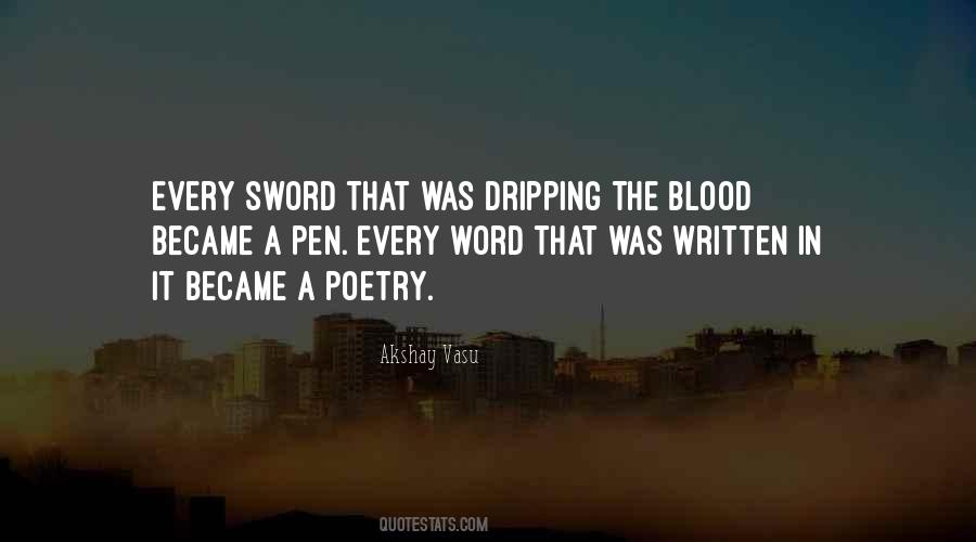 Sword And Pen Quotes #1763406
