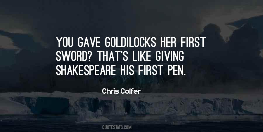 Sword And Pen Quotes #580758