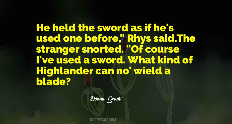 Sword Of The Stranger Quotes #1836135