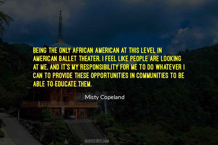 Quotes About Being African American #1087629