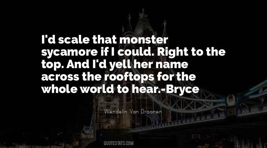 Sycamore Quotes #1327721