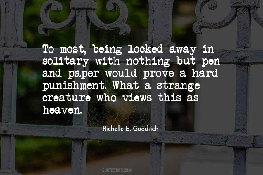 Quotes About Being Locked Away #475039