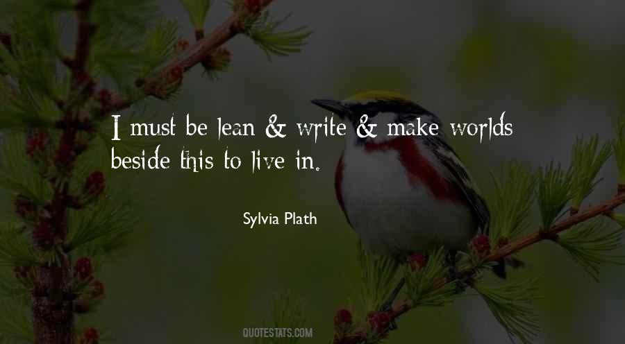 Sylvia Plath Best Quotes #91240