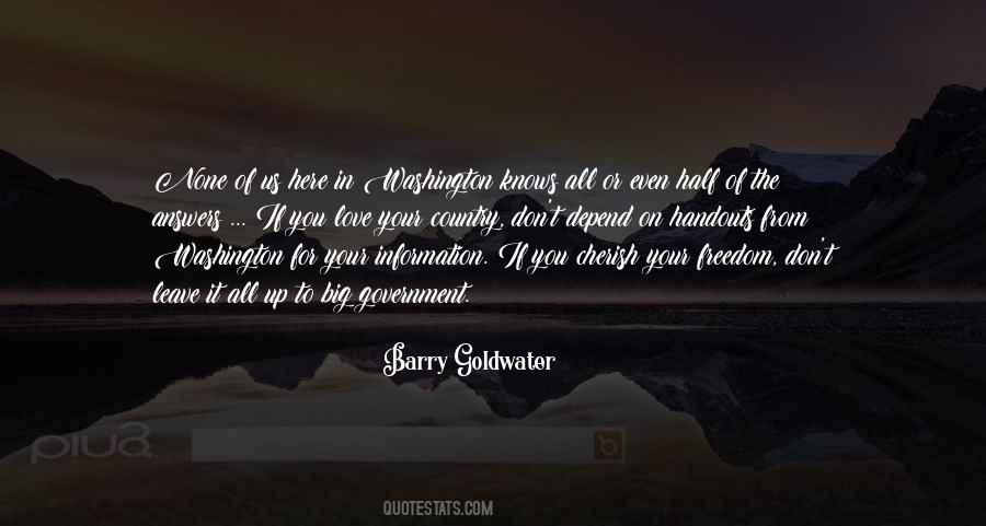 Quotes About Barry Goldwater #1543717