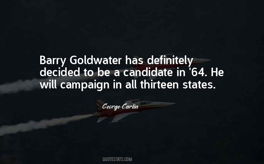 Quotes About Barry Goldwater #558339