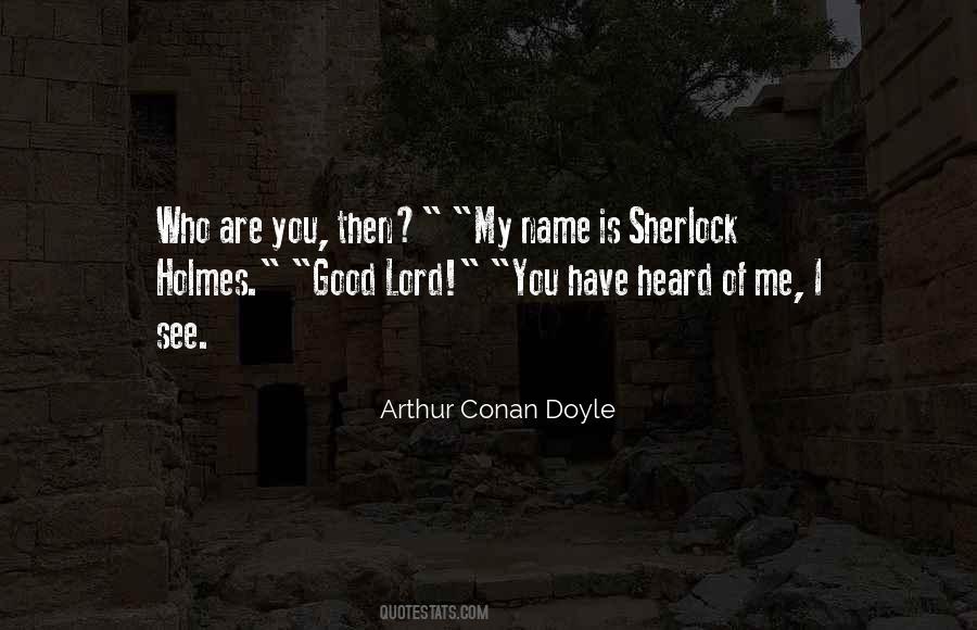 Quotes About Sherlock #1800668