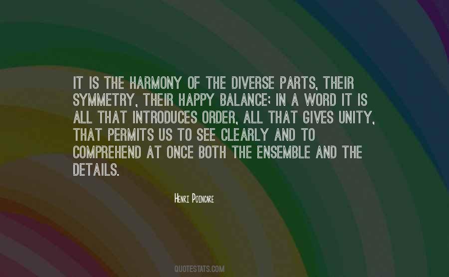 Symmetry And Balance Quotes #222813