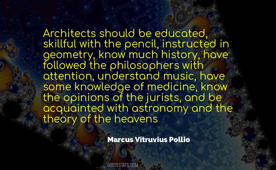 Quotes About Vitruvius #1867136