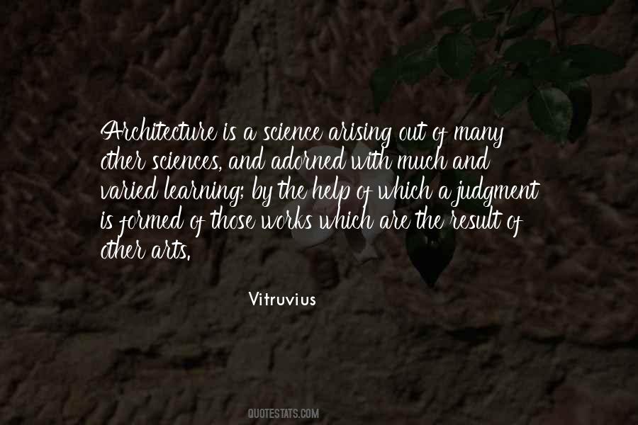 Quotes About Vitruvius #217579