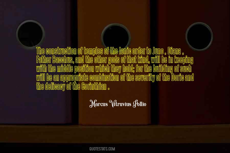 Quotes About Vitruvius #363882