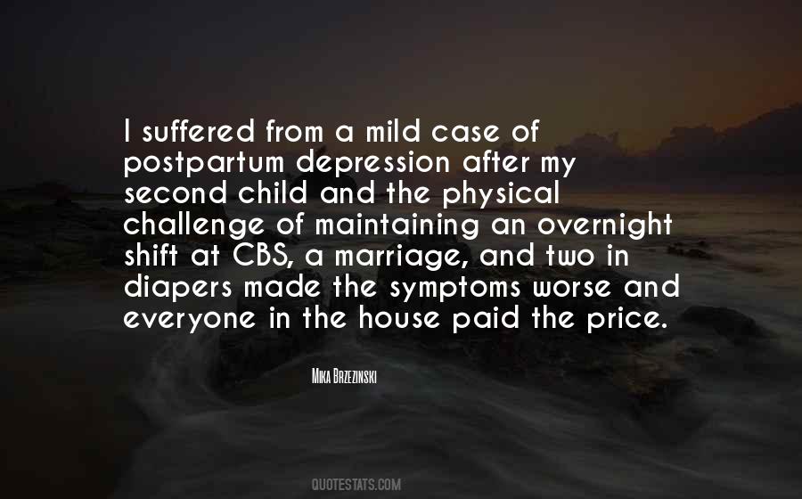 Symptoms Of Depression Quotes #786529