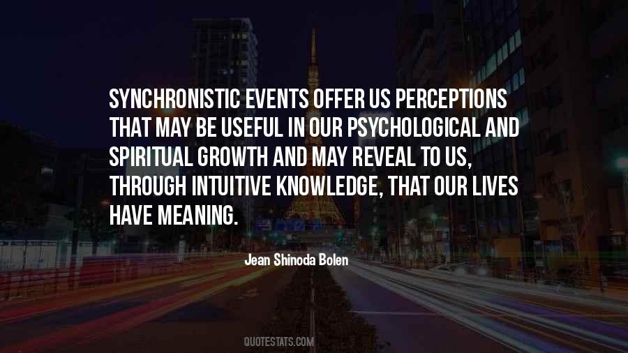 Synchronistic Quotes #152922