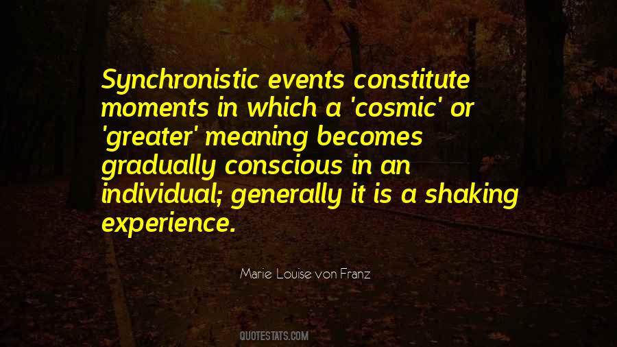 Synchronistic Quotes #65605