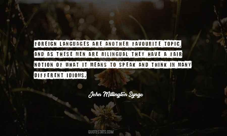 Synge Quotes #137250