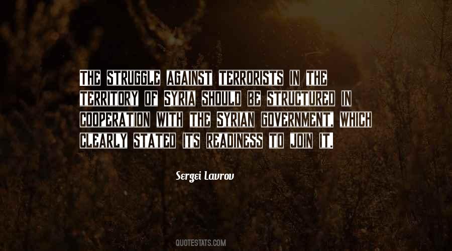 Syrian Government Quotes #801351